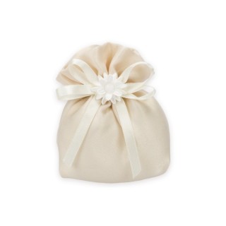Sacchetto raso beige | CarinCasa