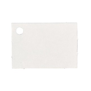 Targhetta bianca 67 x 53 mm | CarinCasa