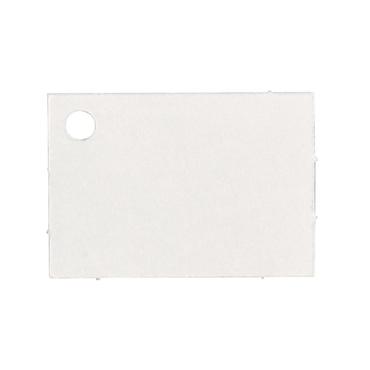 Targhetta bianca 67 x 53 mm | CarinCasa