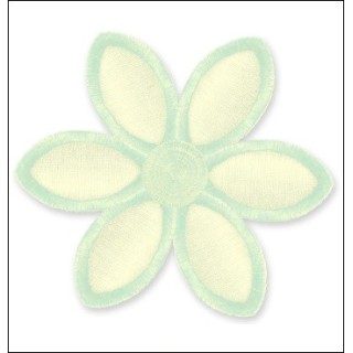 Chiudipacco perla margherita verde 80 mm | CarinCasa