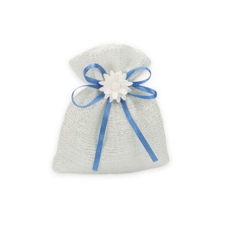 Sacchetto mini con brillè bianco | CarinCasa