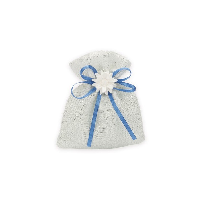 Sacchetto mini con brillè bianco | CarinCasa