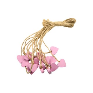 Cuori dec. C/corda col. Bust.16 imb.384 | CarinCasa