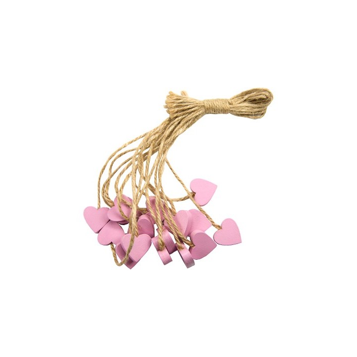 Cuori dec. C/corda col. Bust.16 imb.384 | CarinCasa