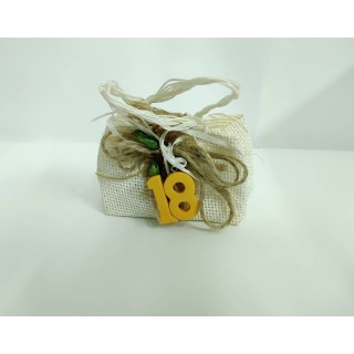 Borsetta grande rafia panna | CarinCasa