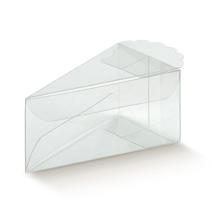 Scatola fetta torta trasparente 90 x 50 x 40 cm | CarinCasa