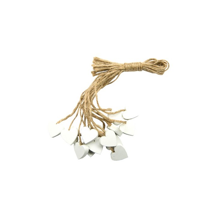 Cuori dec. C/corda col. Bust.16 imb.384 | CarinCasa