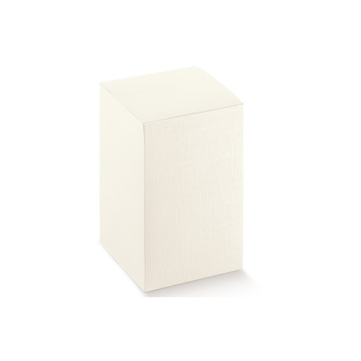Scatola pieghevole seta bianca 170 x 170 x 100 mm |…