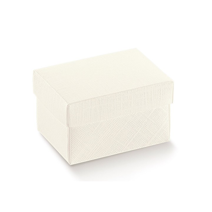 Scatola f/c seta bianca 200 x 200 x 60 mm | CarinCasa
