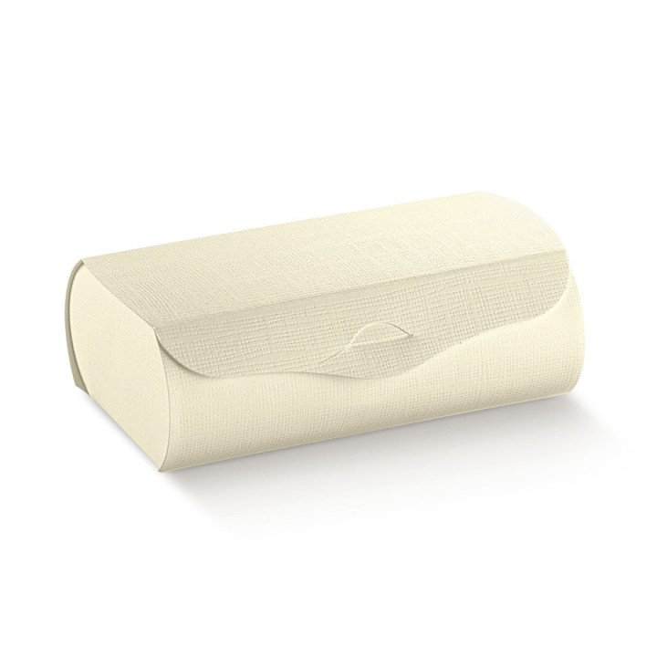 Couvette seta avorio 100 x 80 x 60 mm | CarinCasa