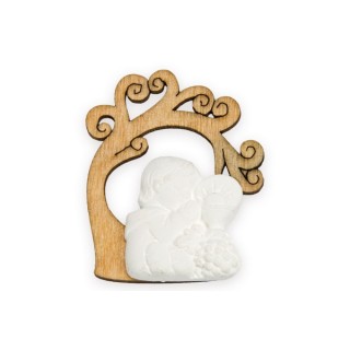 Applicazione legno/gesso bimbo *240-24 | CarinCasa