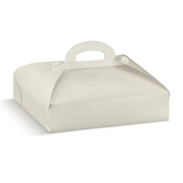 Portapaste pelle bianco 240 x 170 x 60 mm | CarinCasa