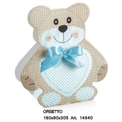 Orsetto ted bear celeste 160 x 90 x 305 mm