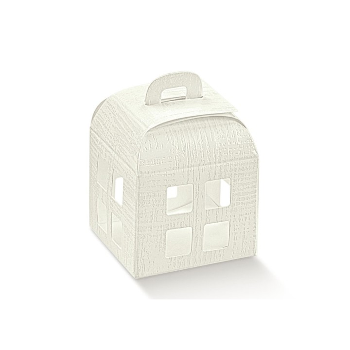 Lanterna tela bianca 80 x 80 x 105 mm | CarinCasa