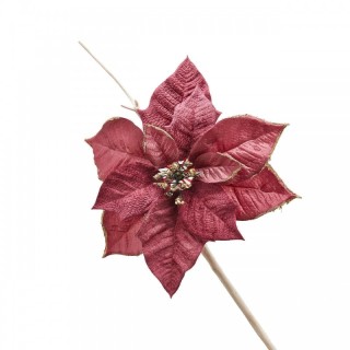 STELLA NATALE TESTA C/CLIP CM.25 | CarinCasa