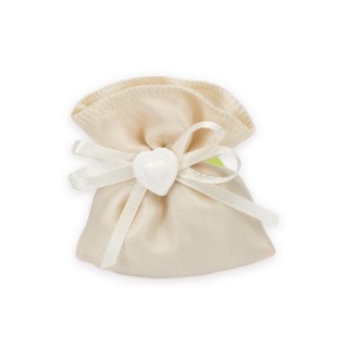 Sacchetto mini raso beige | CarinCasa