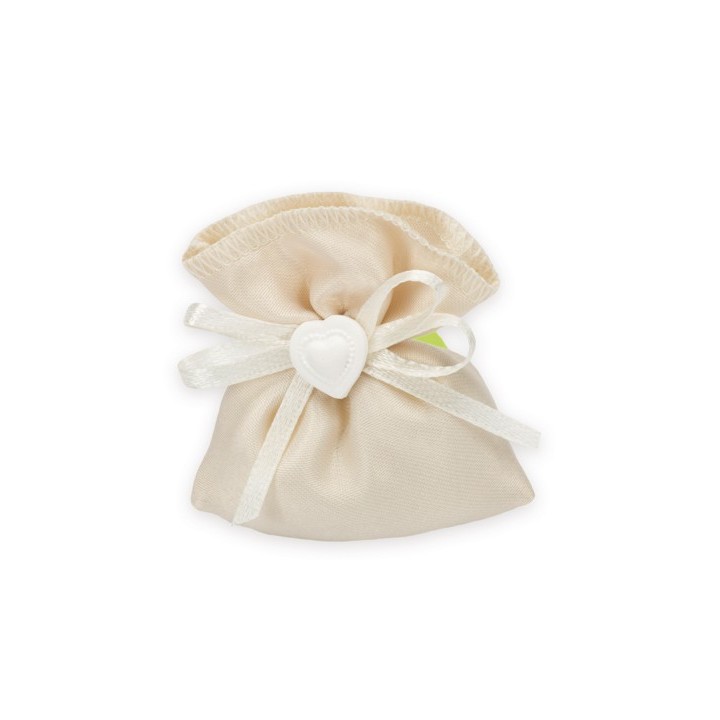 Sacchetto mini raso beige | CarinCasa