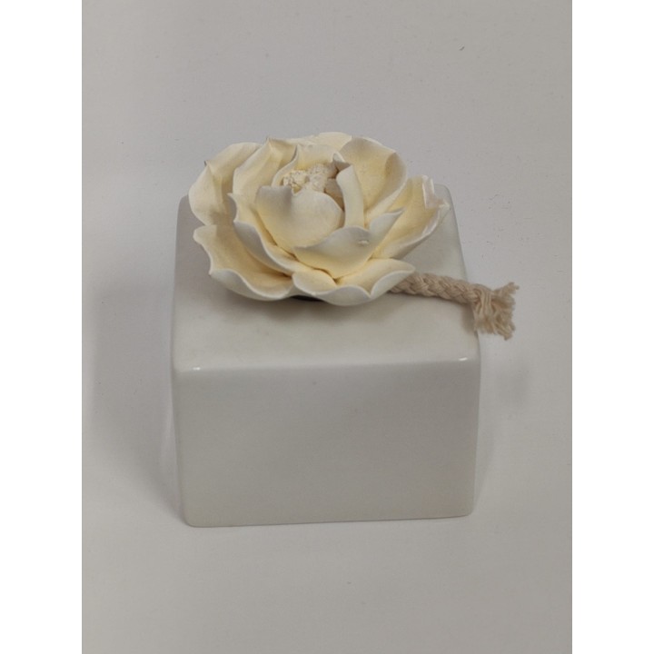 Profumatore cubetto gialla 6,7 x 6,7 x 8,3 cm | CarinCasa