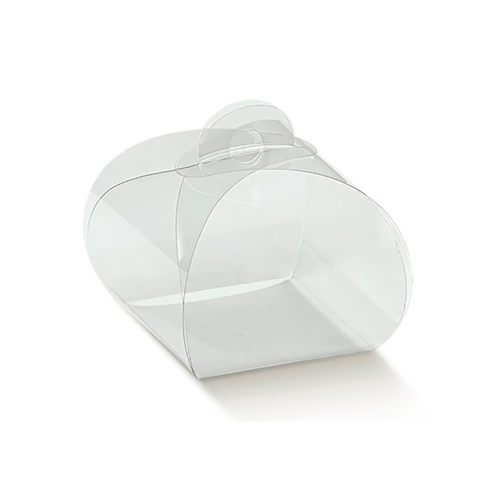 Tortina trasparente 105 x 105 x 90 mm | CarinCasa