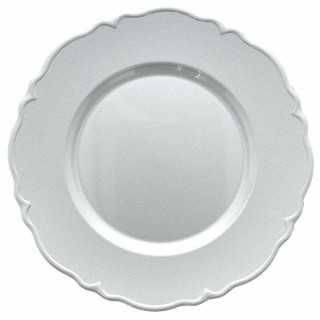 Sottopiatto Ruby Argento 33 cm | CarinCasa