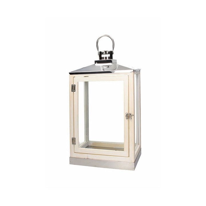 Lanterna mirabell shiny 17,5 x 17,5 x 50 cm | CarinCasa