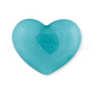 Cuore azzurro 18 x 15 mm | CarinCasa