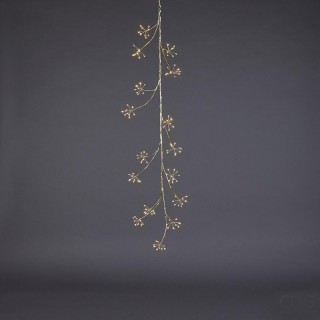 Festone microled 120 cm 160 led gold | CarinCasa