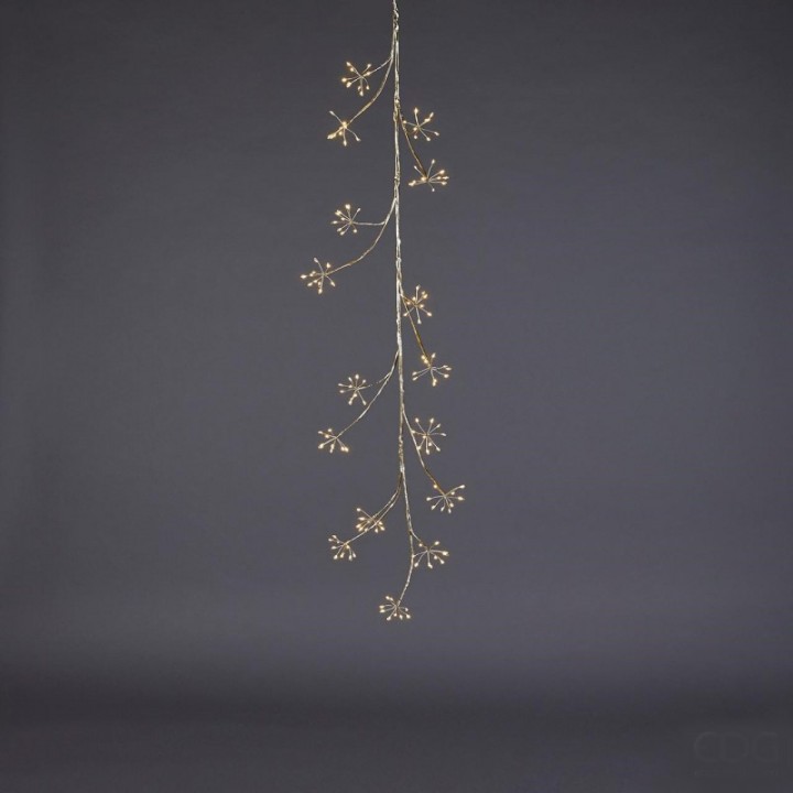 Festone microled 120 cm 160 led gold | CarinCasa