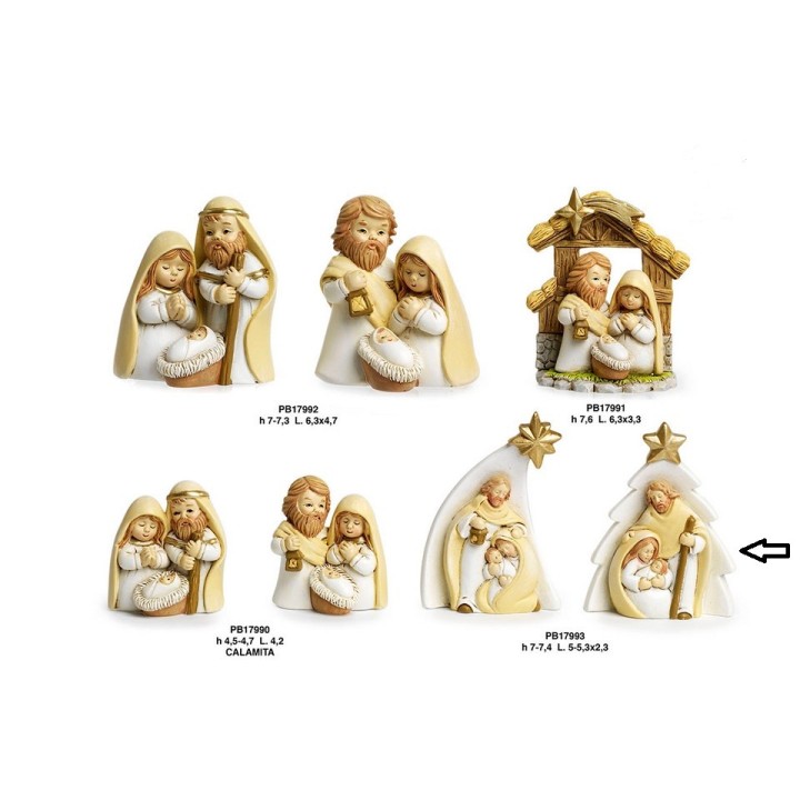 Natività stella 2 assortiti 7,4 cm | CarinCasa