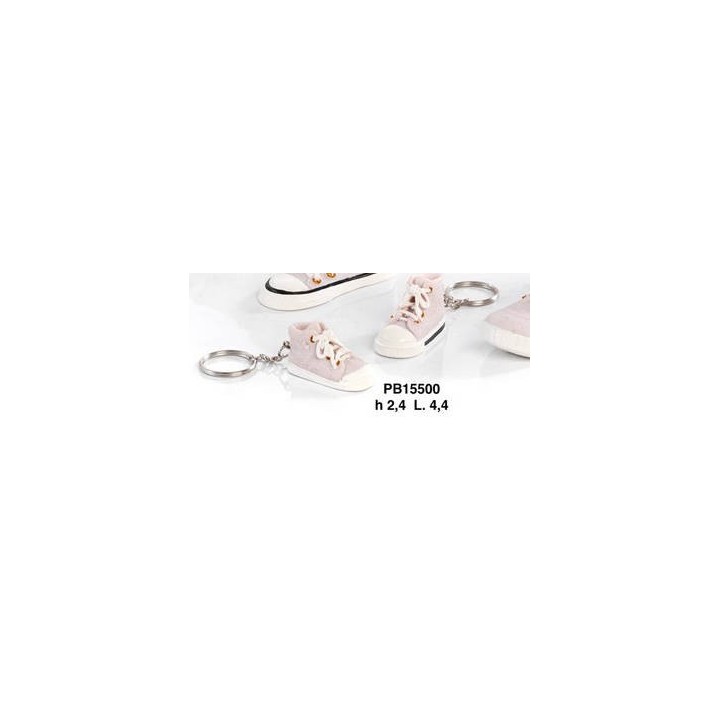 Portachiavi scarpe da ginnastica rosa 4.3 cm 2 modelli…