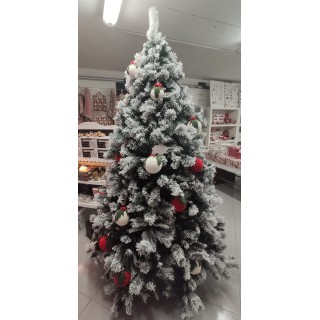 Albero innevato 210 cm foltissimo | CarinCasa