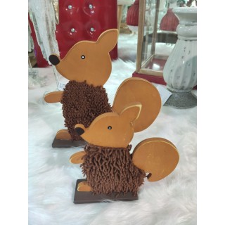 Scoiattolo decorativo ciop 17 x 17,5 cm | CarinCasa