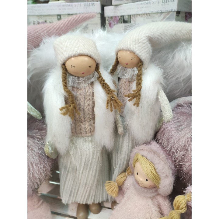 Ragazza spiritosa pelliccia 55 cm | CarinCasa