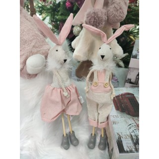 Bunny c/salopette 2 ass. H.35 imb.6 | CarinCasa