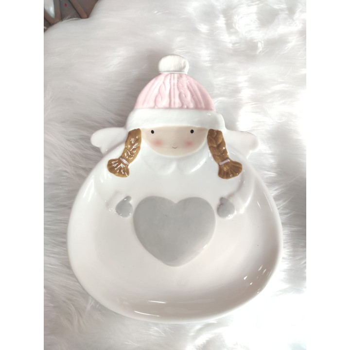 Vassoio/bimba ali ceramica 2 assortiti 27,3 x 21,4 cm |…