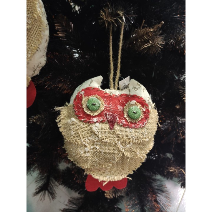 Appendino gufo 19 x 14 x 5 cm | CarinCasa