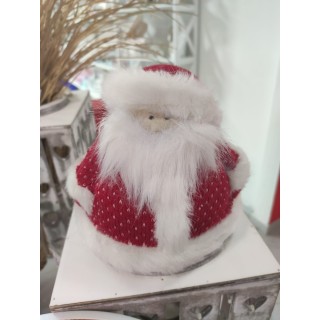 Addobbo christmas babbo natale 20 cm | CarinCasa