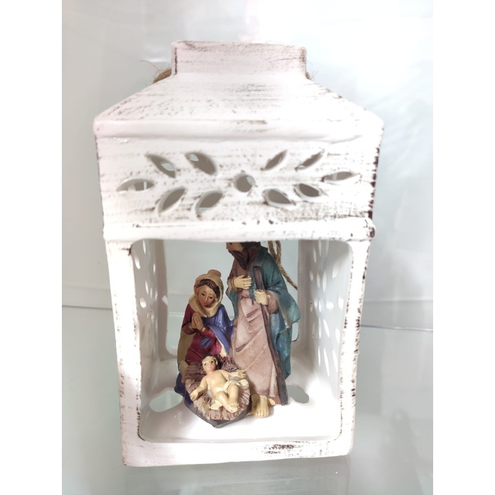 Lanterna con natività 15,7 cm | CarinCasa