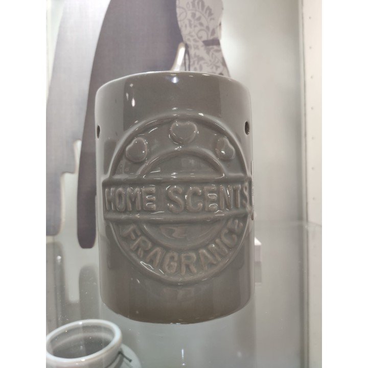 Brucia essenze in ceramica con scritta
