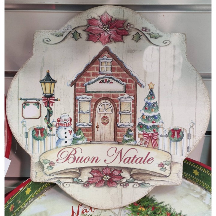 Sagoma natale con paesaggio 29 cm | CarinCasa