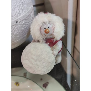 Pupazzi con palla di neve 2 soggetti assortiti 7 x 9 cm |…