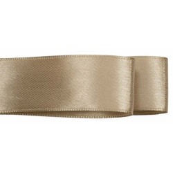 Nastro doppio raso mm 10x50 metri tortora