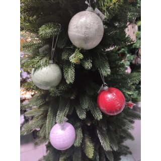 Sfere mappamondo finitura Argento 4 colori 80 x 80 mm |…