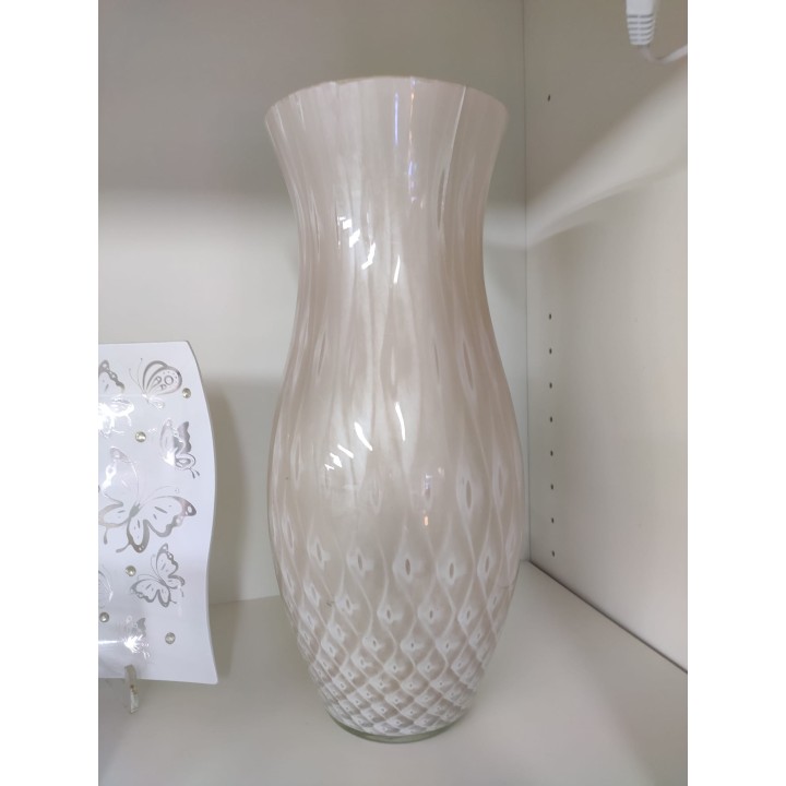 Pavone sabbia vaso medio 35 cm | CarinCasa