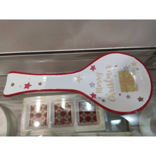 Appoggiamestolo natale rosso 10 x 24 cm | CarinCasa