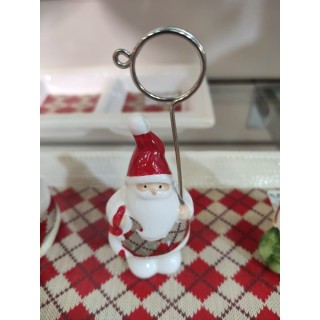 Segnaposto di natale babbo 4 x 4 x 11 cm | CarinCasa