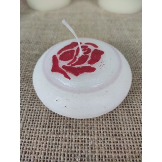 Candela galleggiante rose 8 cm | CarinCasa