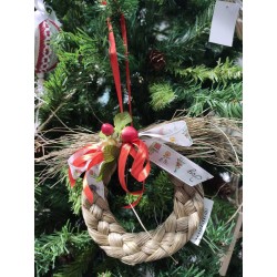 Coroncina intrecciata 15 cm