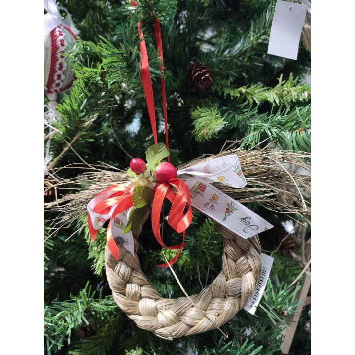 Coroncina intrecciata 15 cm | CarinCasa