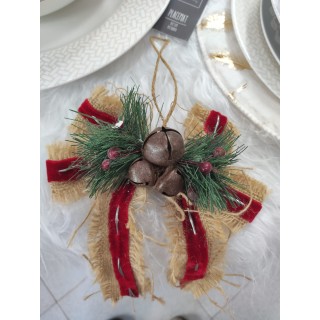 Fiocco di natale 17 x 25 x 5 cm | CarinCasa